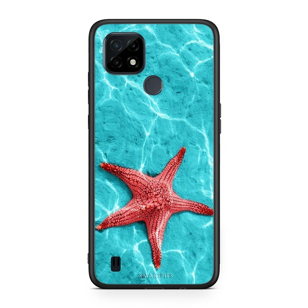 Red Starfish - Realme C21 case