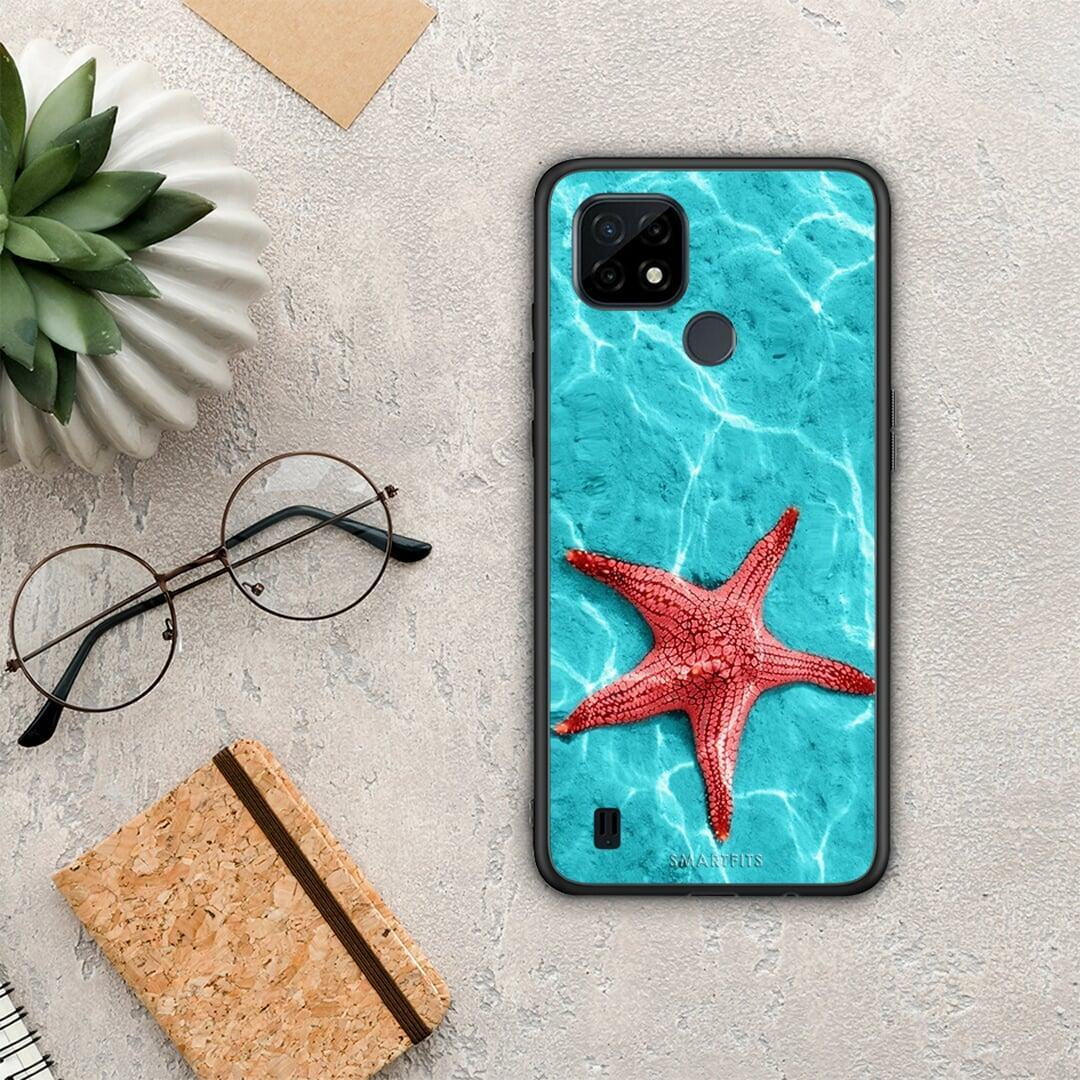 Red Starfish - Realme C21 case