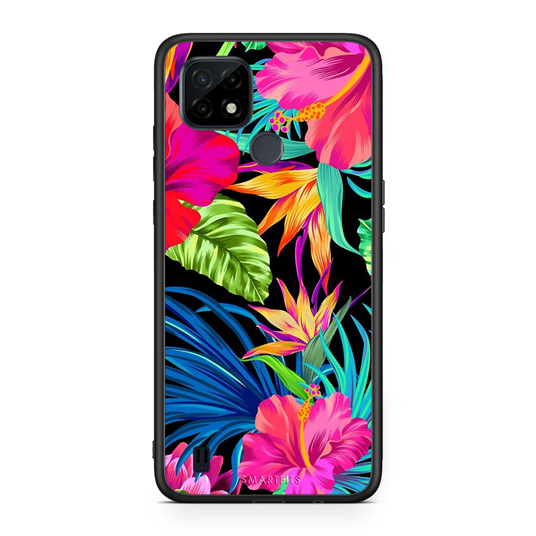 Tropical Flowers - Realme C21 case