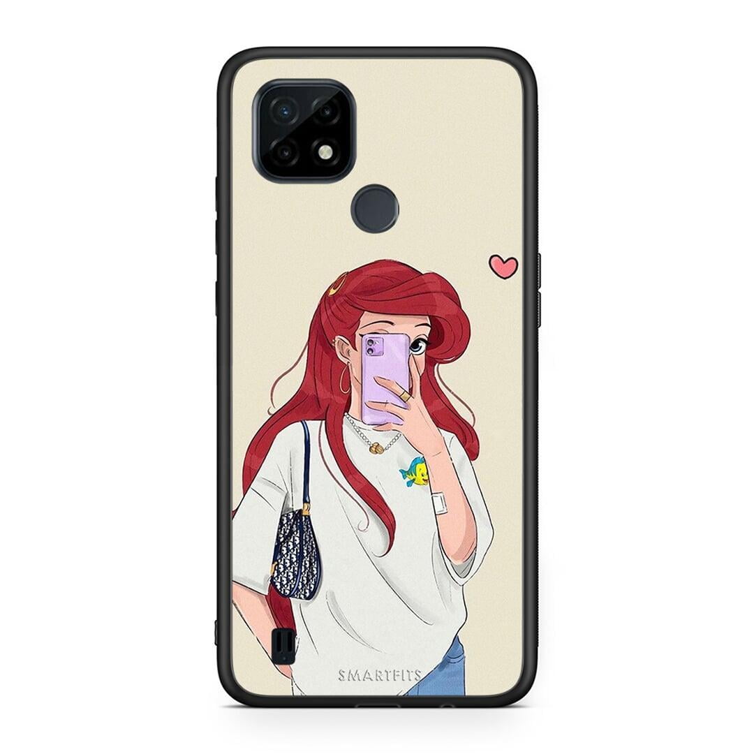 Walking Mermaid - Realme C21 case