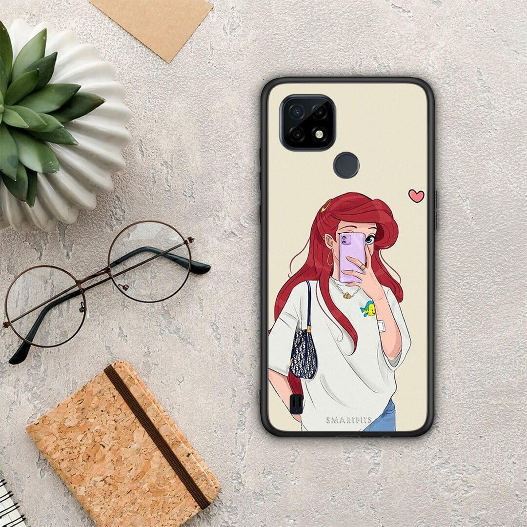 Walking Mermaid - Realme C21 case