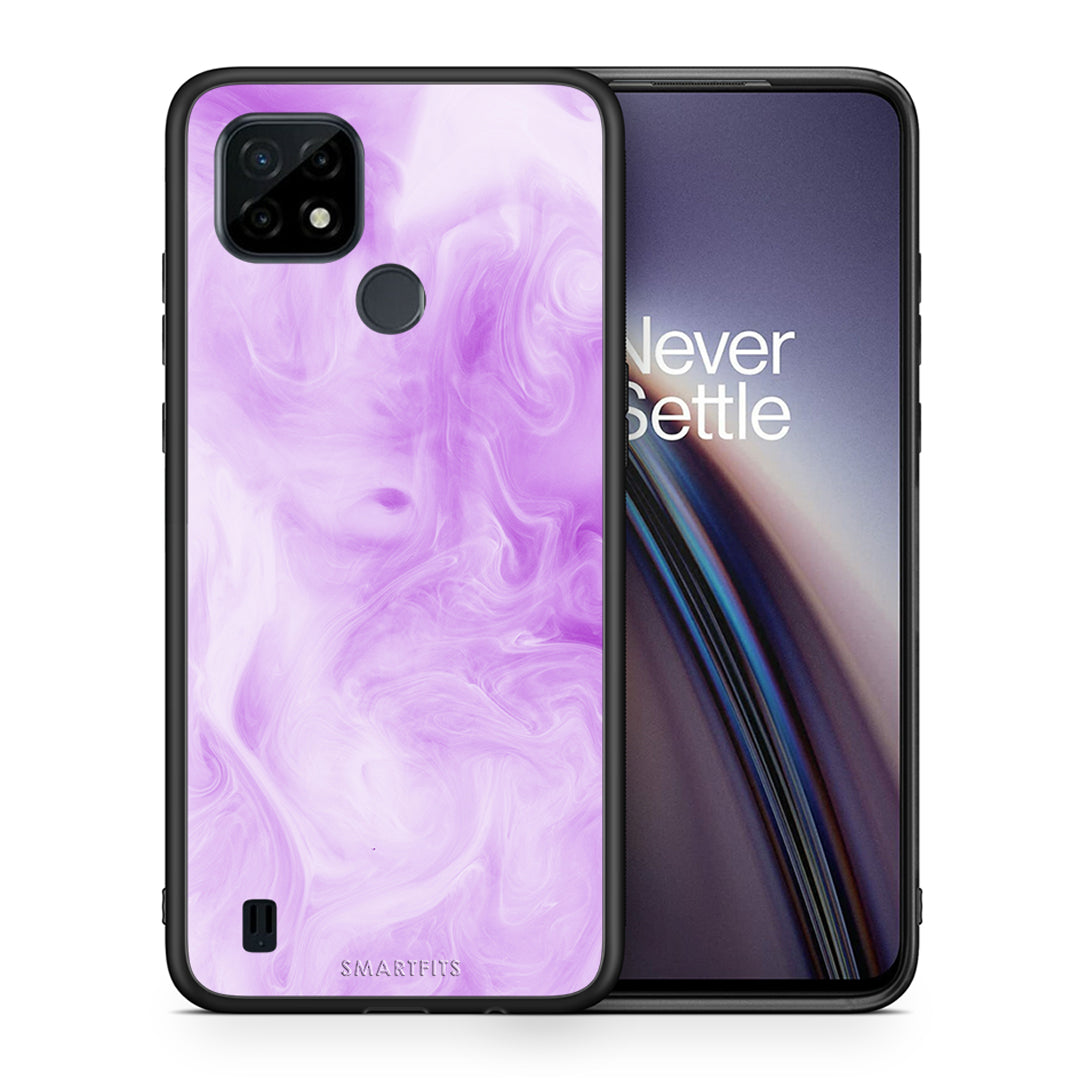 Watercolor Lavender - Realme C21 case