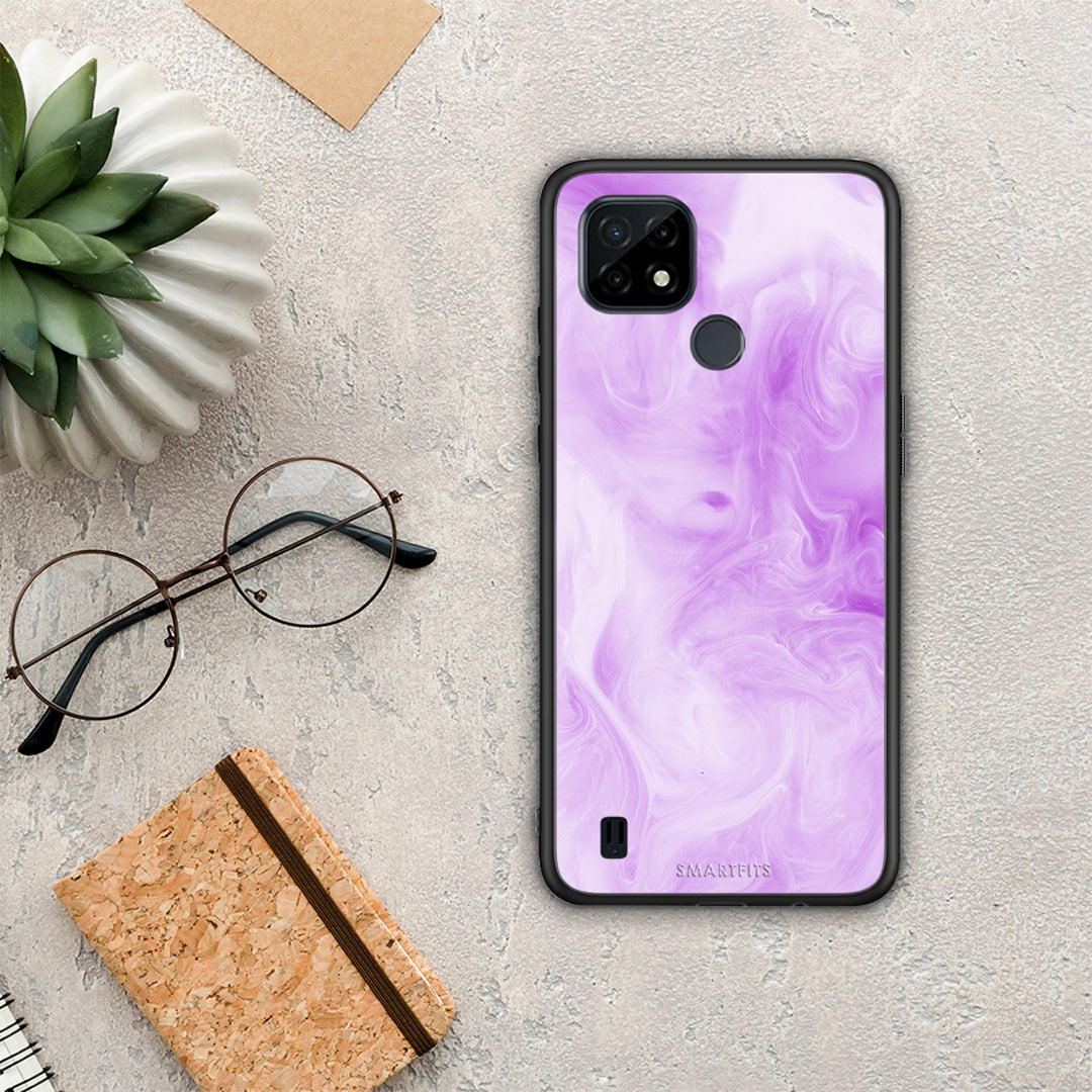 Watercolor Lavender - Realme C21 case