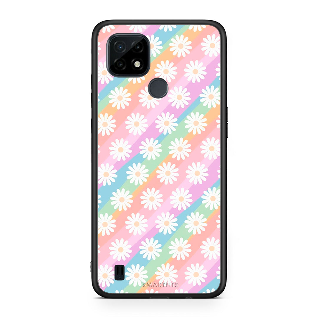 White Daisies - Realme C21 case