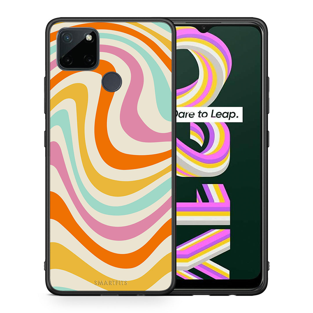 Colorful Waves - Realme C21Y / C25Y / 7i (Global) case