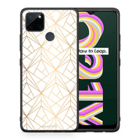 Thumbnail for Geometric Luxury White - Realme C21Y / C25Y / 7i (Global) case