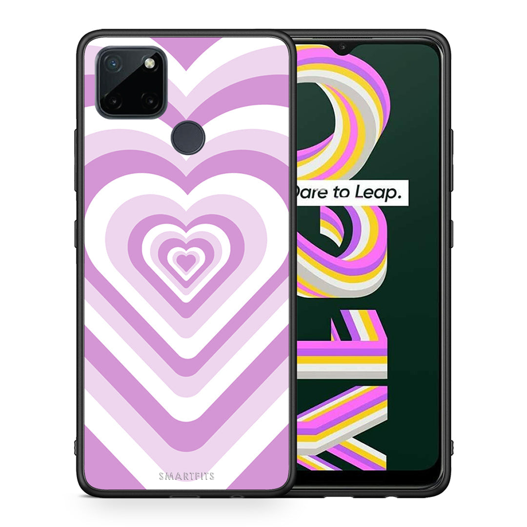 Lilac Hearts - Realme C21Y / C25Y / 7i (Global) case
