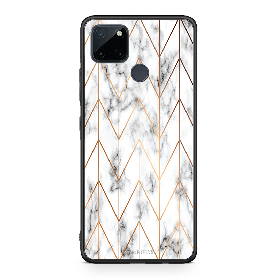 Marble Gold Geometric - Realme C21Y / C25Y / 7i (Global) case