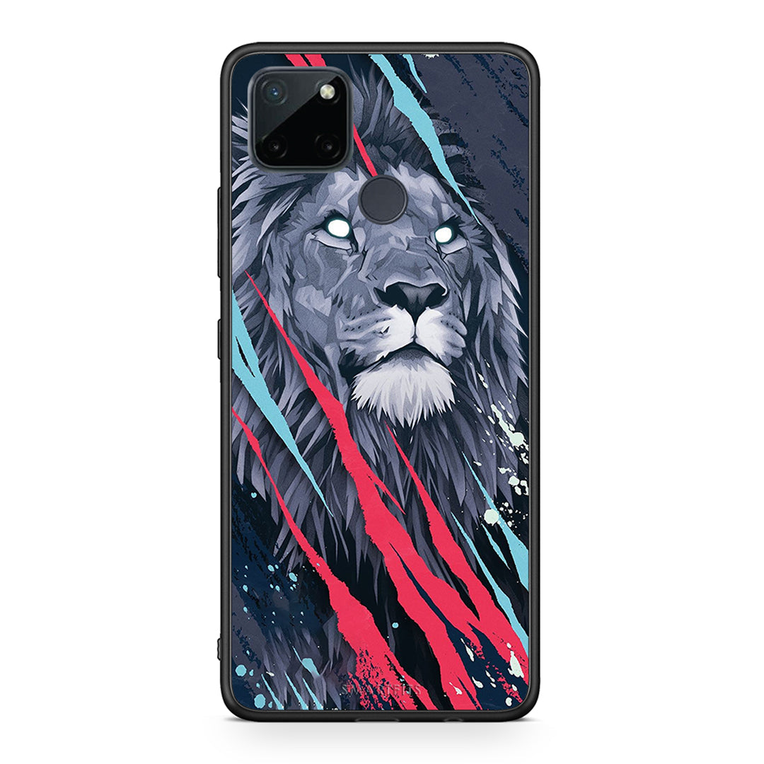 Popart Lion Designer - Realme C21Y / C25Y / 7i (Global)