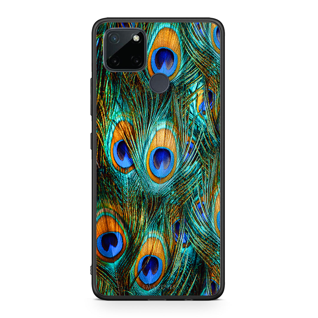 Real Peacock Feathers - Realme C21Y / C25Y / 7i (Global) case