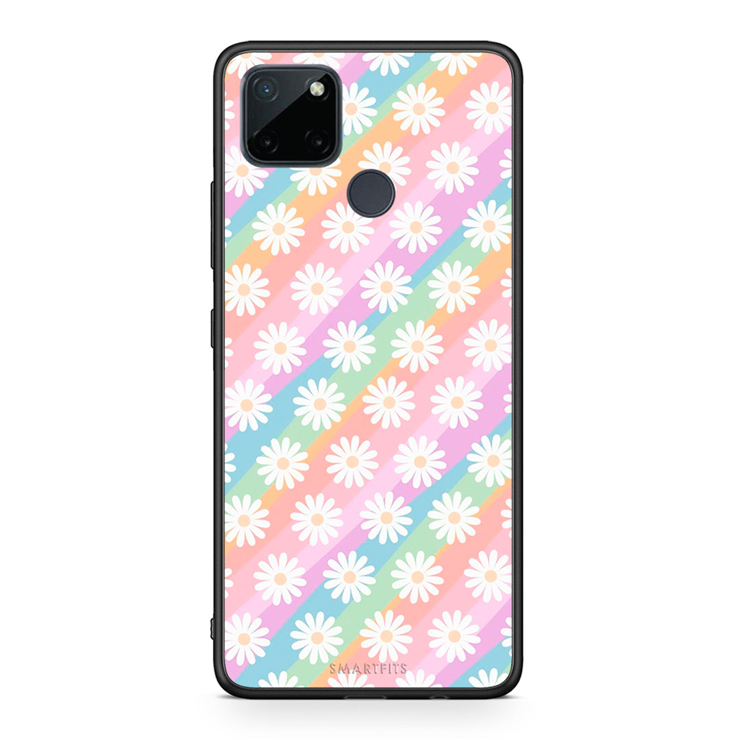 White Daisies - Realme C21Y / C25Y / 7i (Global) case