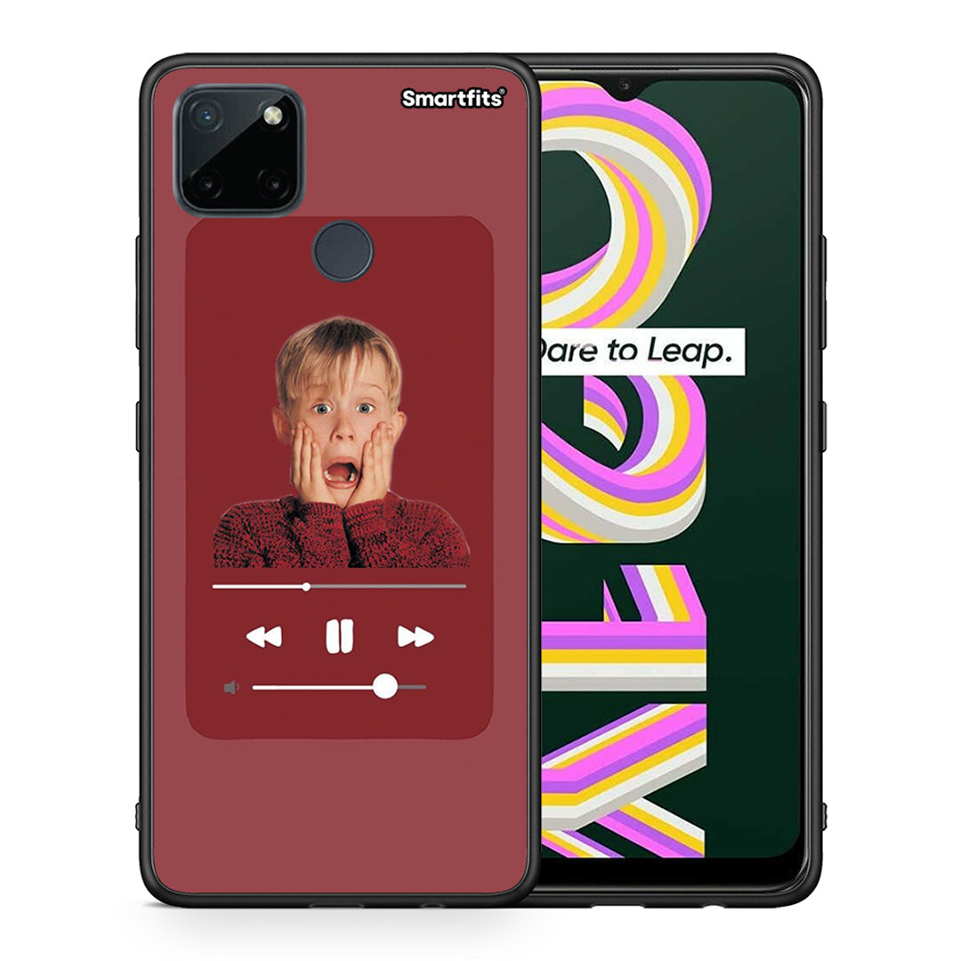 Xmas Alone Music - Realme C21Y / C25Y / 7i (Global) case