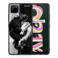 Thumbnail for Θήκη Realme C21Y / C25Y / 7i (Global) Yin Yang από τη Smartfits με σχέδιο στο πίσω μέρος και μαύρο περίβλημα | Realme C21Y / C25Y / 7i (Global) Yin Yang case with colorful back and black bezels