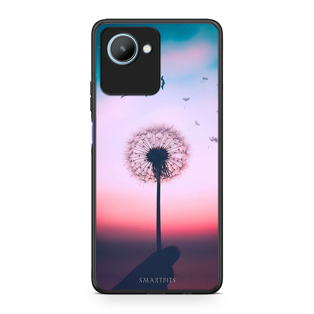 Θήκη Realme C30 Boho Wish από τη Smartfits με σχέδιο στο πίσω μέρος και μαύρο περίβλημα | Realme C30 Boho Wish Case with Colorful Back and Black Bezels