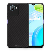 Thumbnail for Θήκη Realme C30 Carbon Black από τη Smartfits με σχέδιο στο πίσω μέρος και μαύρο περίβλημα | Realme C30 Carbon Black Case with Colorful Back and Black Bezels