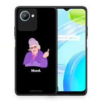 Thumbnail for Θήκη Realme C30 Grandma Mood Black από τη Smartfits με σχέδιο στο πίσω μέρος και μαύρο περίβλημα | Realme C30 Grandma Mood Black Case with Colorful Back and Black Bezels