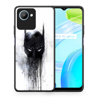 Thumbnail for Θήκη Realme C30 Hero Paint Bat από τη Smartfits με σχέδιο στο πίσω μέρος και μαύρο περίβλημα | Realme C30 Hero Paint Bat Case with Colorful Back and Black Bezels