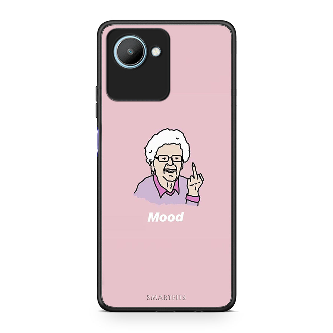 Θήκη Realme C30 PopArt Mood από τη Smartfits με σχέδιο στο πίσω μέρος και μαύρο περίβλημα | Realme C30 PopArt Mood Case with Colorful Back and Black Bezels