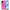 Θήκη Realme C33 Blue Eye Pink από τη Smartfits με σχέδιο στο πίσω μέρος και μαύρο περίβλημα | Realme C33 Blue Eye Pink Case with Colorful Back and Black Bezels