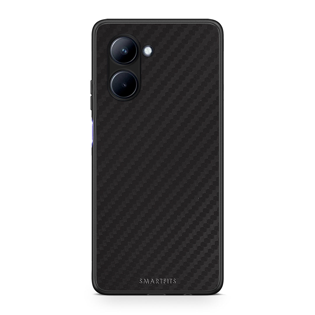 Θήκη Realme C33 Carbon Black από τη Smartfits με σχέδιο στο πίσω μέρος και μαύρο περίβλημα | Realme C33 Carbon Black Case with Colorful Back and Black Bezels