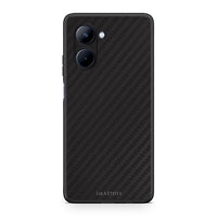 Thumbnail for Θήκη Realme C33 Carbon Black από τη Smartfits με σχέδιο στο πίσω μέρος και μαύρο περίβλημα | Realme C33 Carbon Black Case with Colorful Back and Black Bezels