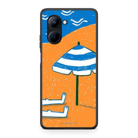 Thumbnail for Θήκη Realme C33 Summering από τη Smartfits με σχέδιο στο πίσω μέρος και μαύρο περίβλημα | Realme C33 Summering Case with Colorful Back and Black Bezels