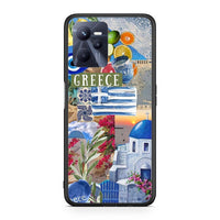 Thumbnail for Realme C35 All Greek Θήκη από τη Smartfits με σχέδιο στο πίσω μέρος και μαύρο περίβλημα | Smartphone case with colorful back and black bezels by Smartfits