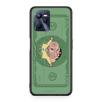 Thumbnail for Realme C35 Big Money Θήκη Αγίου Βαλεντίνου από τη Smartfits με σχέδιο στο πίσω μέρος και μαύρο περίβλημα | Smartphone case with colorful back and black bezels by Smartfits