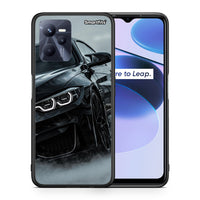 Thumbnail for Θήκη Realme C35 Black BMW από τη Smartfits με σχέδιο στο πίσω μέρος και μαύρο περίβλημα | Realme C35 Black BMW case with colorful back and black bezels