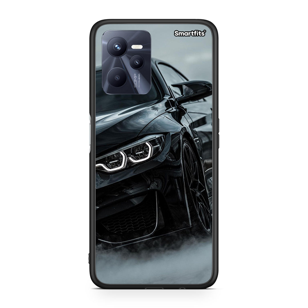Realme C35 Black BMW θήκη από τη Smartfits με σχέδιο στο πίσω μέρος και μαύρο περίβλημα | Smartphone case with colorful back and black bezels by Smartfits