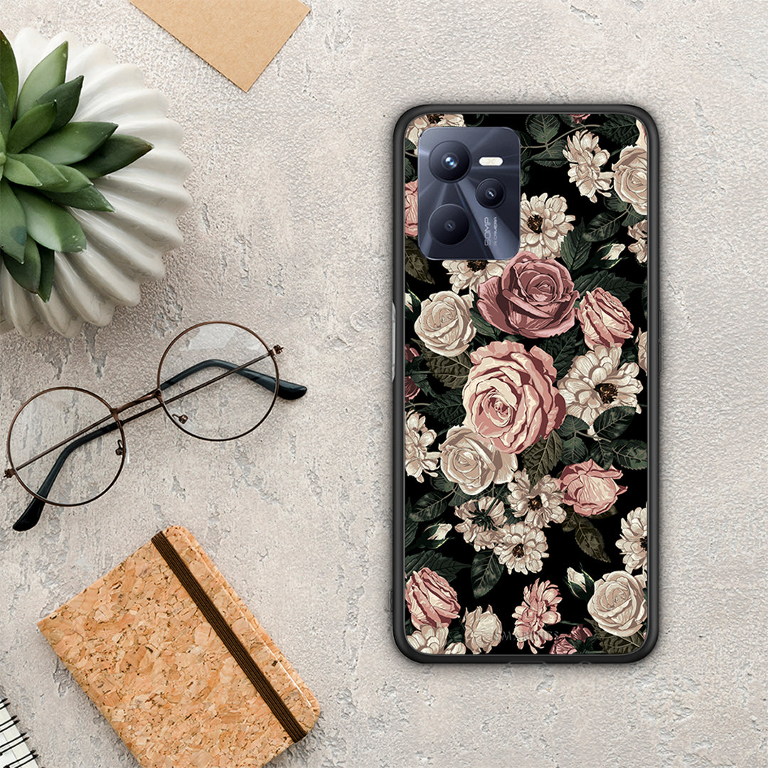 Flower Wild Roses - Realme C35 / Narzo 50A Prime case