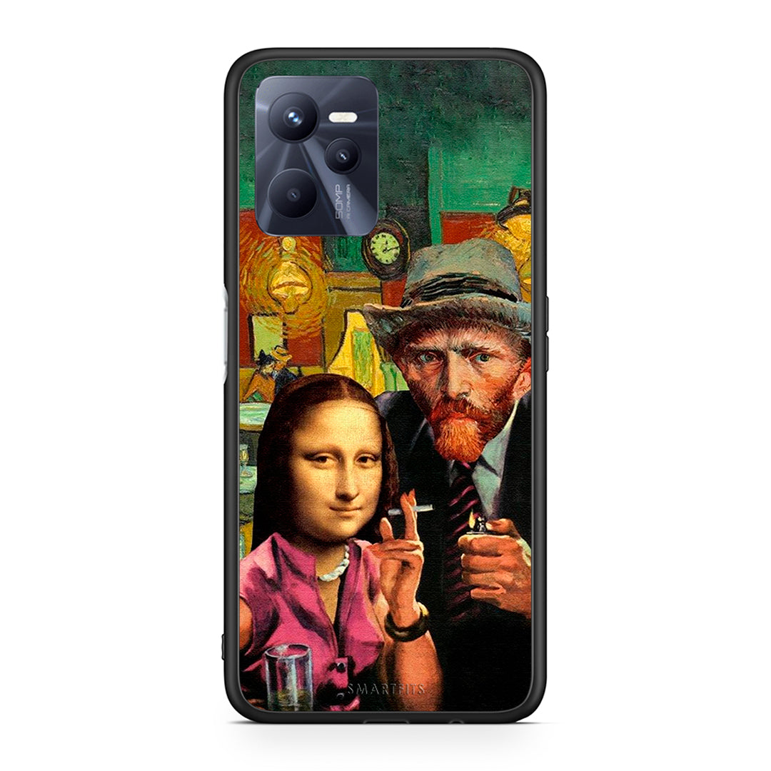 Realme C35 Funny Art θήκη από τη Smartfits με σχέδιο στο πίσω μέρος και μαύρο περίβλημα | Smartphone case with colorful back and black bezels by Smartfits