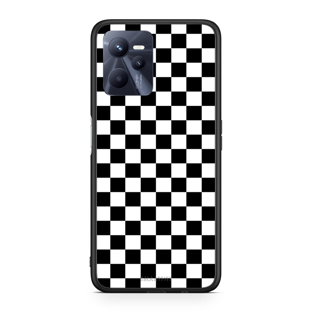 4 - Realme C35 Squares Geometric case, cover, bumper