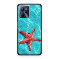 Thumbnail for Realme C35 Red Starfish Θήκη από τη Smartfits με σχέδιο στο πίσω μέρος και μαύρο περίβλημα | Smartphone case with colorful back and black bezels by Smartfits