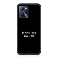 Thumbnail for Realme C35 Salute θήκη από τη Smartfits με σχέδιο στο πίσω μέρος και μαύρο περίβλημα | Smartphone case with colorful back and black bezels by Smartfits