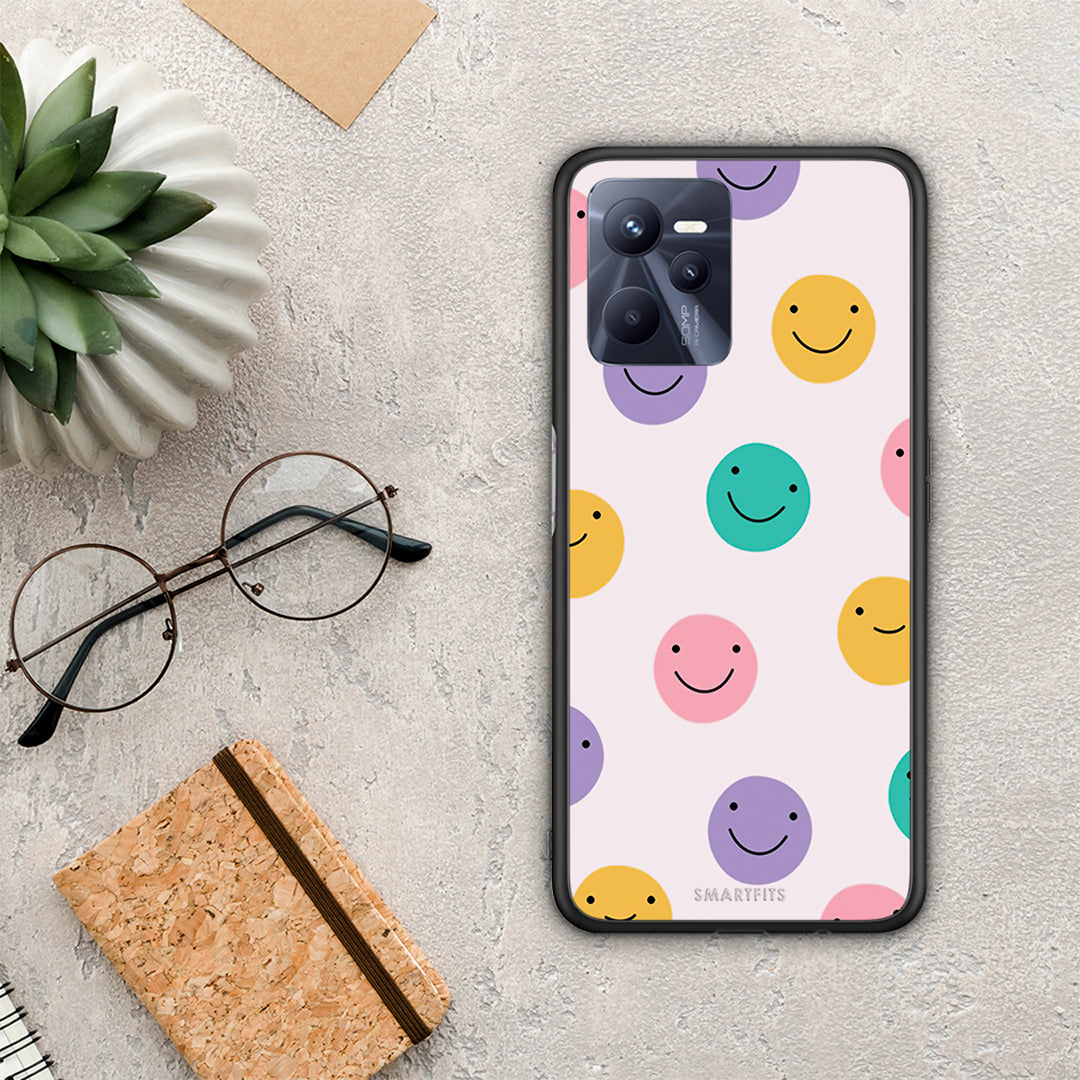 Smiley Faces - Realme C35 / Narzo 50a Prime Case