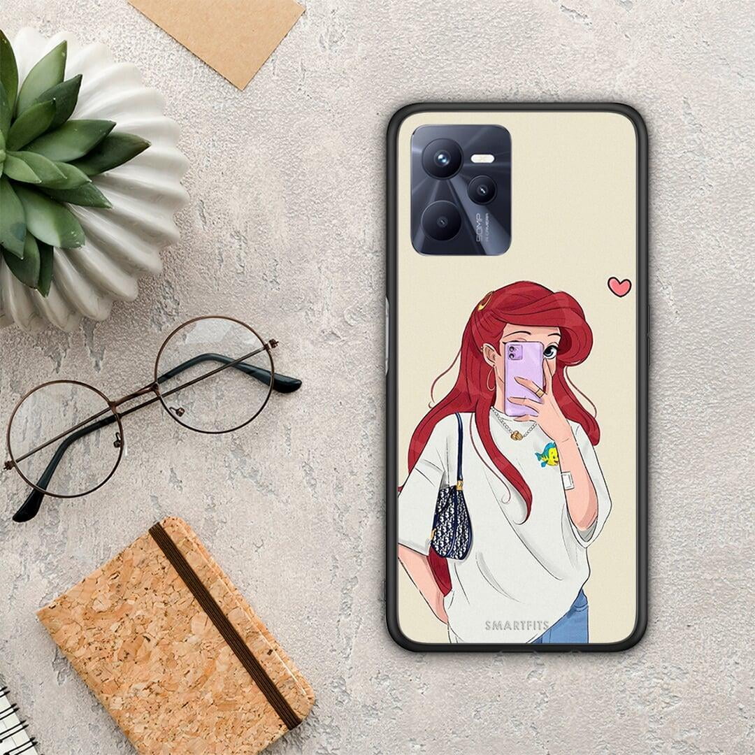 Walking Mermaid - Realme C35 / Narzo 50a Prime Case