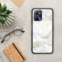 Thumbnail for White Gold Marble - Realme C35 / Narzo 50A Prime case