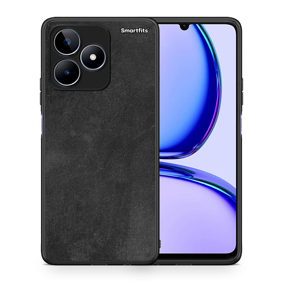 Θήκη Realme C53 Black Slate Color από τη Smartfits με σχέδιο στο πίσω μέρος και μαύρο περίβλημα | Realme C53 Black Slate Color case with colorful back and black bezels