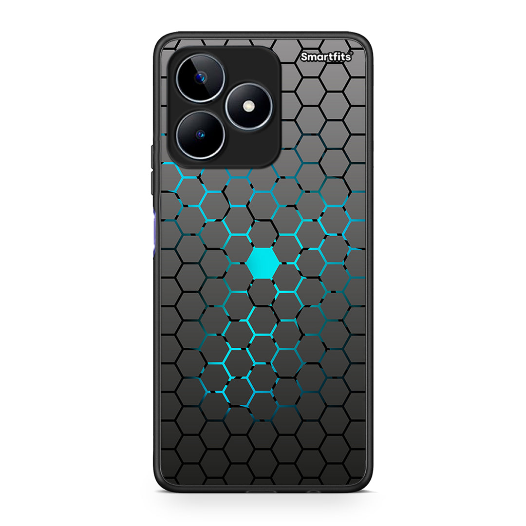 40 - Realme C53 Hexagonal Geometric case, cover, bumper