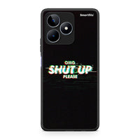 Thumbnail for Realme C53 OMG ShutUp θήκη από τη Smartfits με σχέδιο στο πίσω μέρος και μαύρο περίβλημα | Smartphone case with colorful back and black bezels by Smartfits