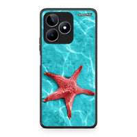 Thumbnail for Realme C53 Red Starfish Θήκη από τη Smartfits με σχέδιο στο πίσω μέρος και μαύρο περίβλημα | Smartphone case with colorful back and black bezels by Smartfits