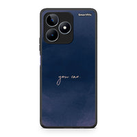 Thumbnail for Realme C53 You Can θήκη από τη Smartfits με σχέδιο στο πίσω μέρος και μαύρο περίβλημα | Smartphone case with colorful back and black bezels by Smartfits