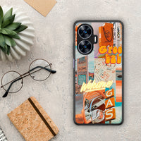 Thumbnail for Θήκη Realme C55 Dual Groovy Babe από τη Smartfits με σχέδιο στο πίσω μέρος και μαύρο περίβλημα | Realme C55 Dual Groovy Babe Case with Colorful Back and Black Bezels