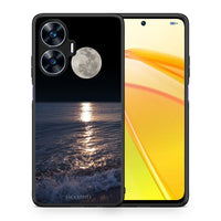 Thumbnail for Θήκη Realme C55 Dual Landscape Moon από τη Smartfits με σχέδιο στο πίσω μέρος και μαύρο περίβλημα | Realme C55 Dual Landscape Moon Case with Colorful Back and Black Bezels