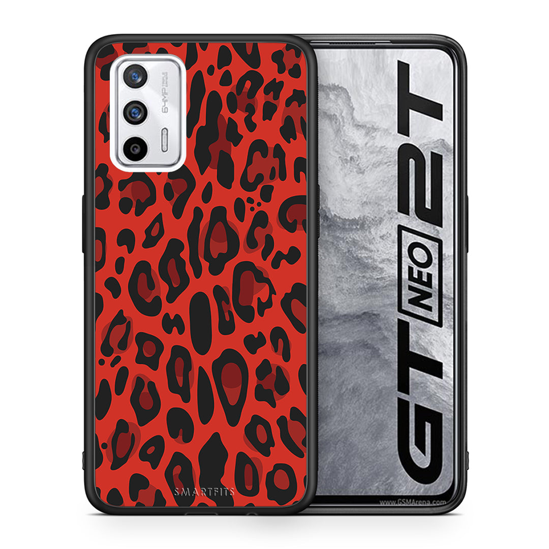 Animal Red Leopard - Realme GT case