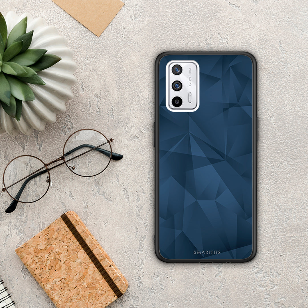 Geometric Blue Abstract - Realme GT case