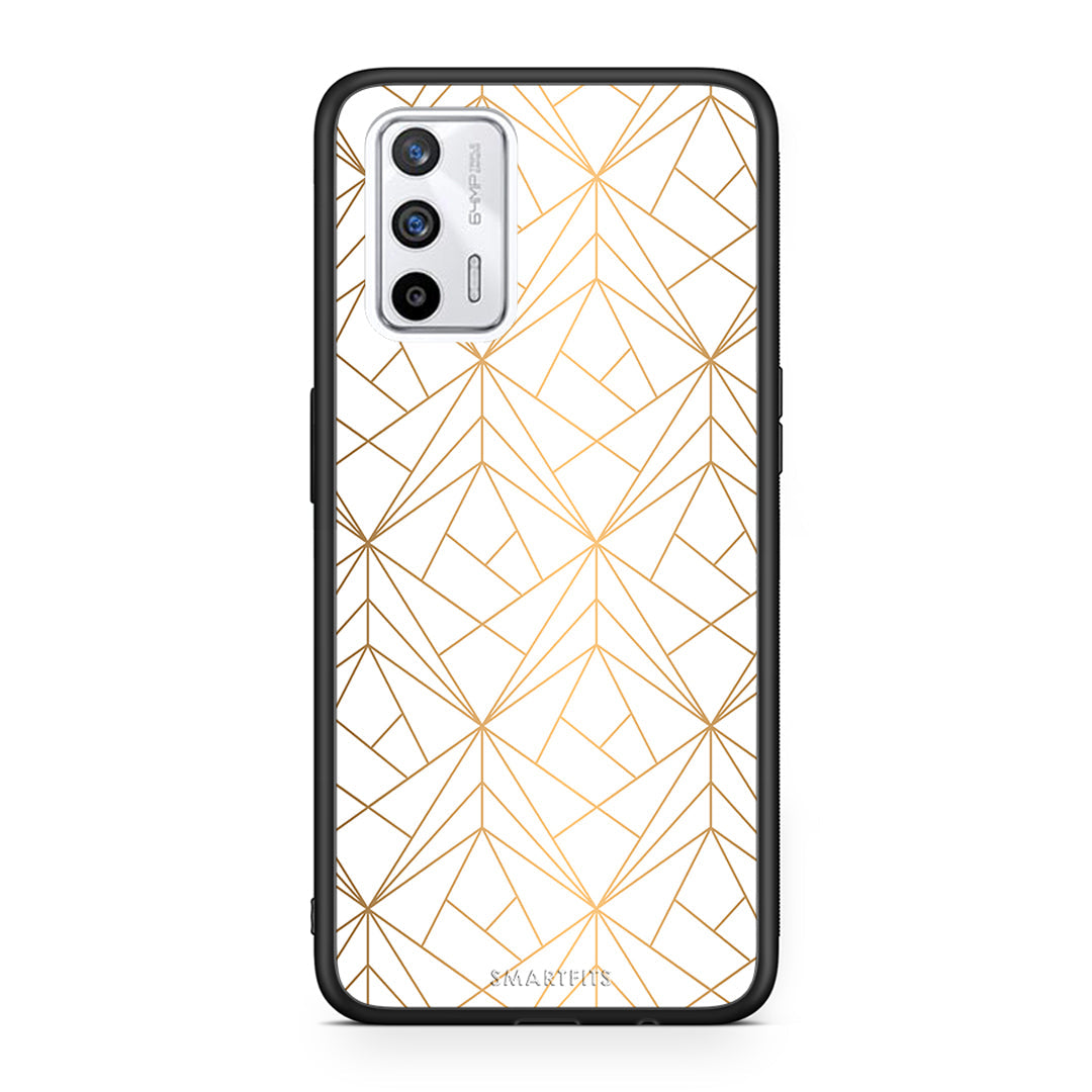 Geometric Luxury White - Realme GT case