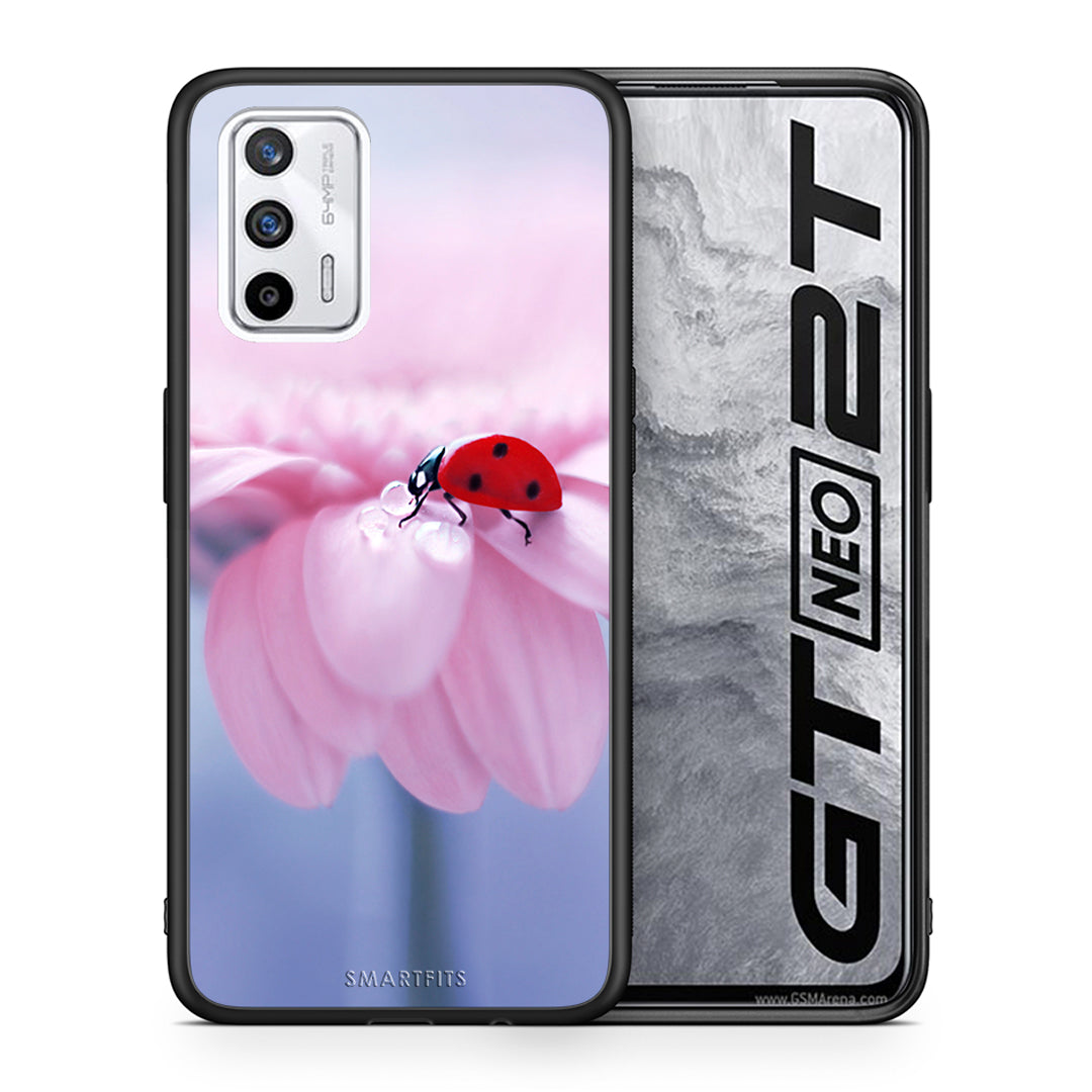 Ladybug Flower - Realme GT θήκη