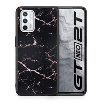 Thumbnail for Marble Black Rosegold - Realme GT case